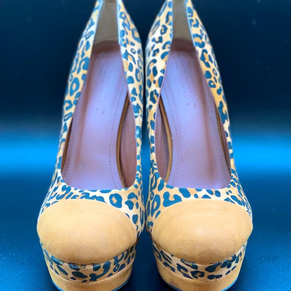 Leopard print 6&1/2” heels - Picture 4 of 7